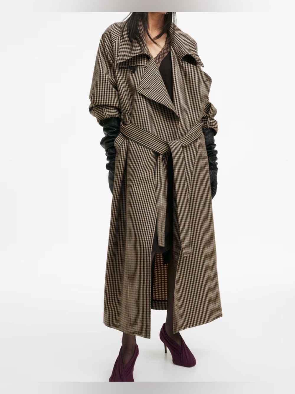 H&M studio long wool coat